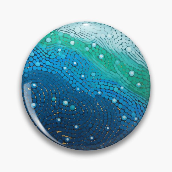 Item preview, Aboriginal Inspired Dot Art - Undersea designed and sold by GrinGalore.
