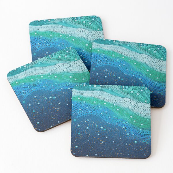Item preview, Aboriginal Inspired Dot Art - Undersea designed and sold by GrinGalore.