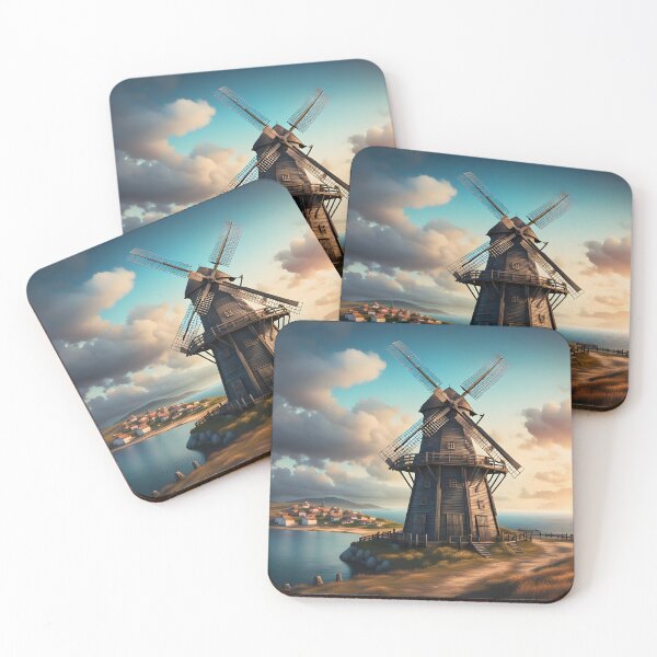 Item preview, Whispers of the Old Windmill designed and sold by PawPrintedArt.