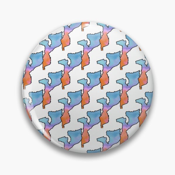 Item preview, Watercolor Pattern Mozambique designed and sold by TheIconSmith.