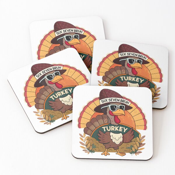 Item preview, Cool Retro Six Seven Bruh Turkey designed and sold by DariaOltes.