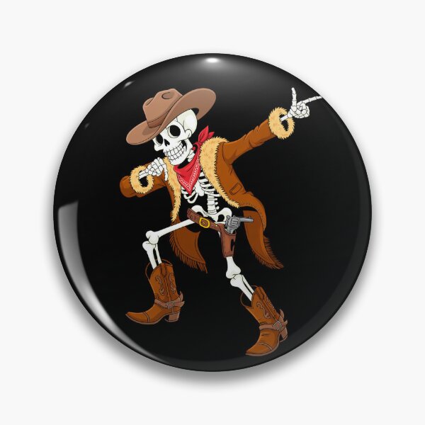 Item preview, Dabbing Skeleton Cowboy Halloween designed and sold by Veroniadic.