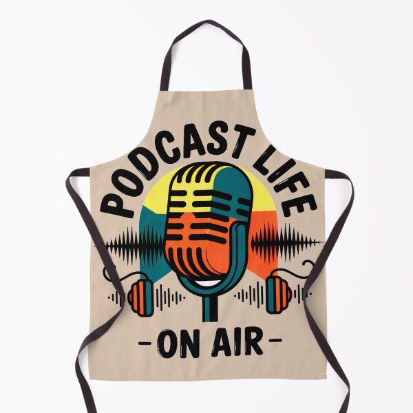 Item preview, Podcast Life On Air designed and sold by SteezeeStore.