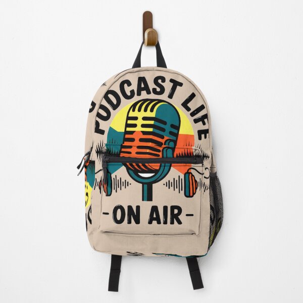 Item preview, Podcast Life On Air designed and sold by SteezeeStore.