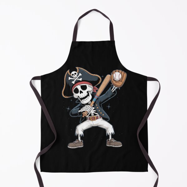 Item preview, Dabbing Skeleton Pirate Baseball designed and sold by Veroniadic.