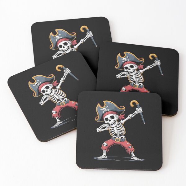 Item preview, Dabbing Skeleton Pirate Halloween designed and sold by Veroniadic.