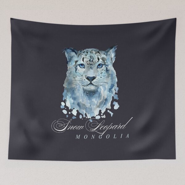 Item preview, Snow leopard Mongolia designed and sold by Sokono.