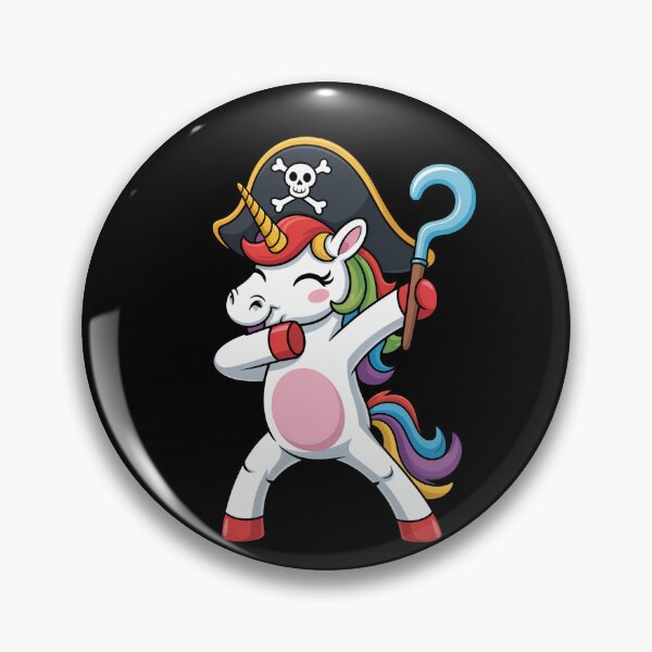 Item preview, Dabbing Unicorn Pirate Halloween  designed and sold by Veroniadic.