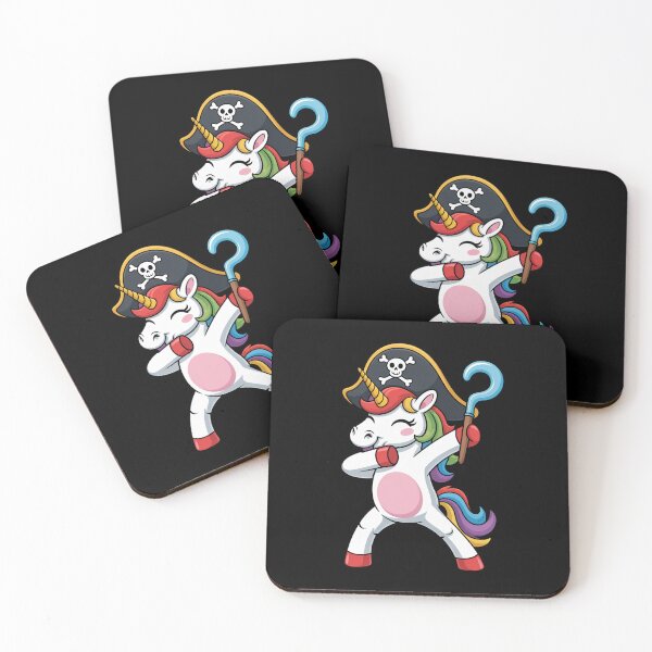 Item preview, Dabbing Unicorn Pirate Halloween  designed and sold by Veroniadic.