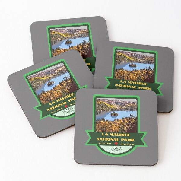 Item preview, La Maurice National Park Vintage Retro Sticker – Canada National Park Badge Design designed and sold by RouseDesigns.