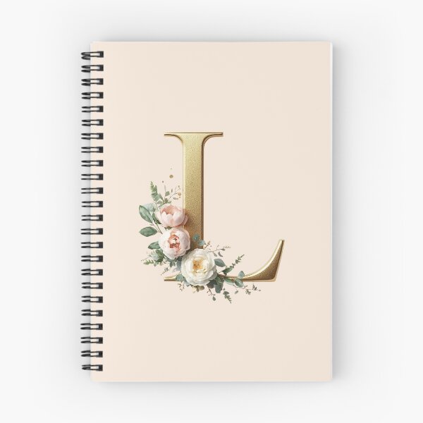 Item preview, Floral Gold Letter L Monogram – Coquette Christian Wall Art, Elegant Blush Rose Initial Print, Faith-Inspired Feminine Gift designed and sold by AmenAlways.