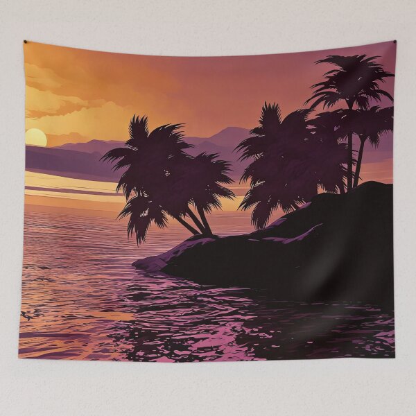 Item preview, Island Sunset designed and sold by tomorrowsart.