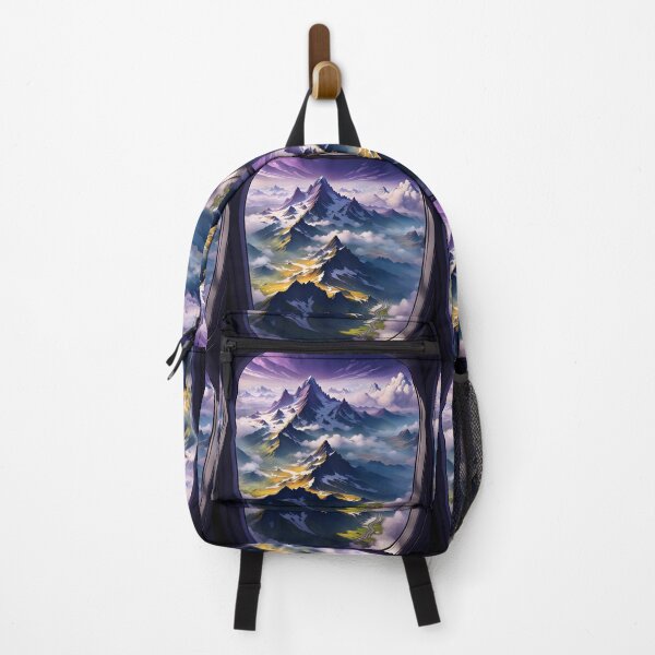 Item preview, Above the Clouds: Winter Peaks designed and sold by PawPrintedArt.
