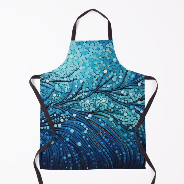Item preview, Aboriginal Inspired Dot Art - Frosty Branch designed and sold by GrinGalore.