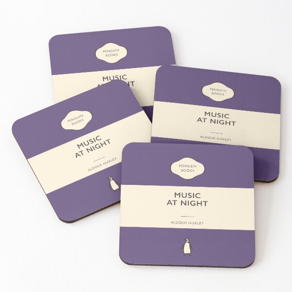 Item preview, Music at Night - Aldous Huxley Penguin Book Cover designed and sold by iconikit.