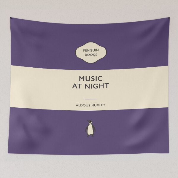 Item preview, Music at Night - Aldous Huxley Penguin Book Cover designed and sold by iconikit.