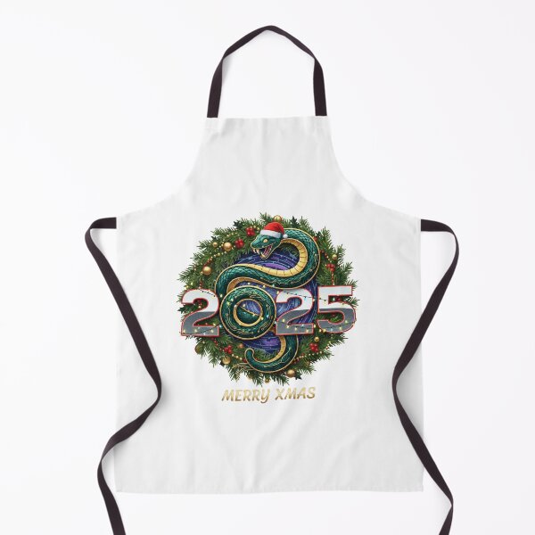 Item preview, Seasonal Tees: 2025 Merry Christmas // Year of the Snake designed and sold by 140225TeesAndP.