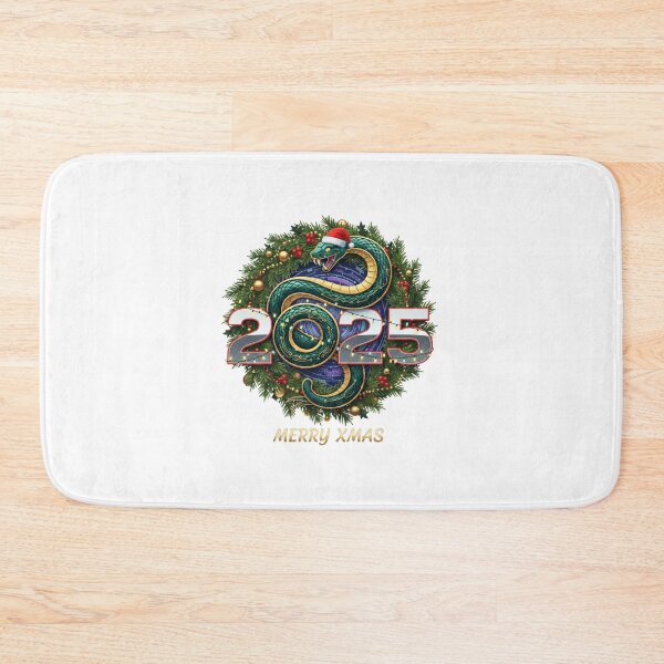Item preview, Seasonal Tees: 2025 Merry Christmas // Year of the Snake designed and sold by 140225TeesAndP.