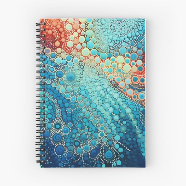Item preview, Aboriginal Inspired Dot Art - Boiling Sea designed and sold by GrinGalore.
