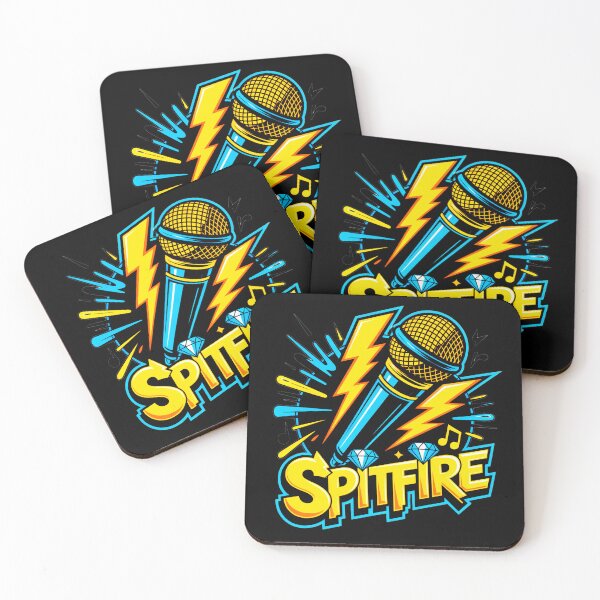 Item preview, Microphone Spitfire Hip Hop designed and sold by SteezeeStore.