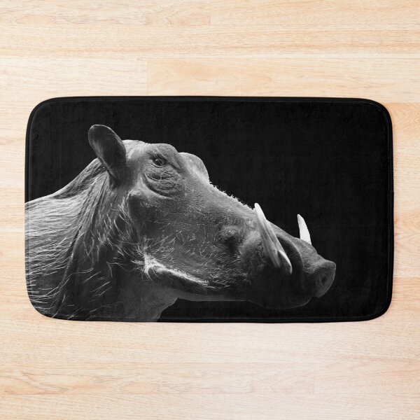 Item preview, Head of a warthog – Mighty tusks / Swiss Artwork Photography designed and sold by Raphael Wolf.