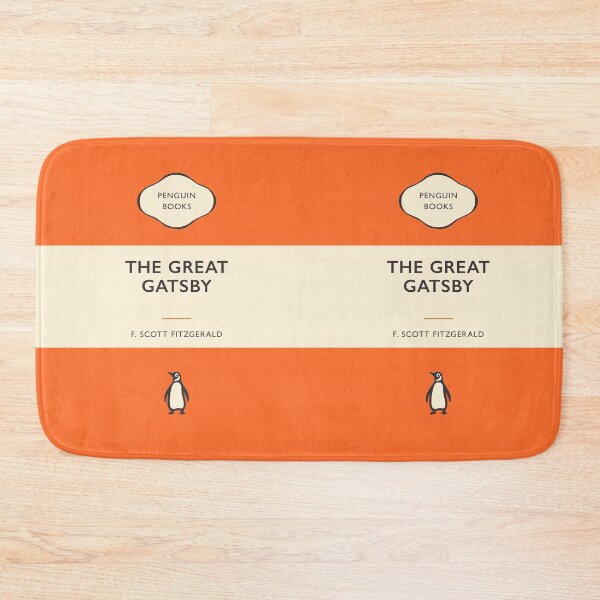 Item preview, The Great Gatsby F. Scott Fitzgerald Penguin Book Cover designed and sold by iconikit.