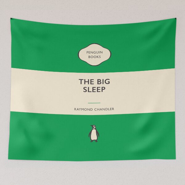 Item preview, The Big Sleep Raymond Chandler Penguin Book Cover designed and sold by iconikit.