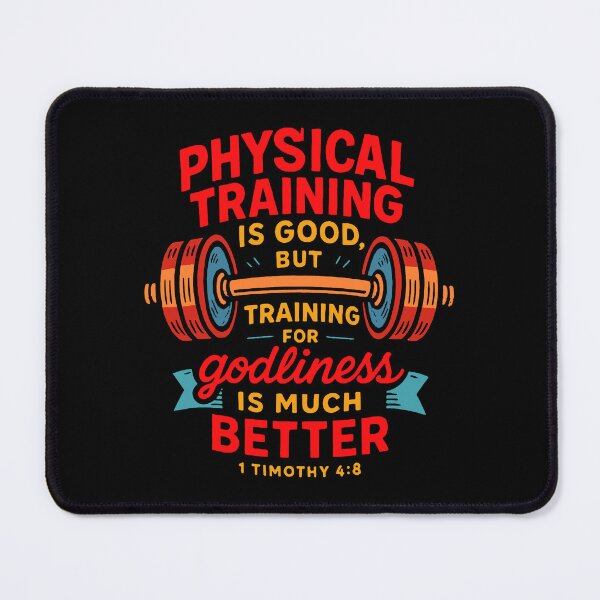 Item preview, 1 Timothy 4:8 Training For Godliness Is Much Better designed and sold by plushism.