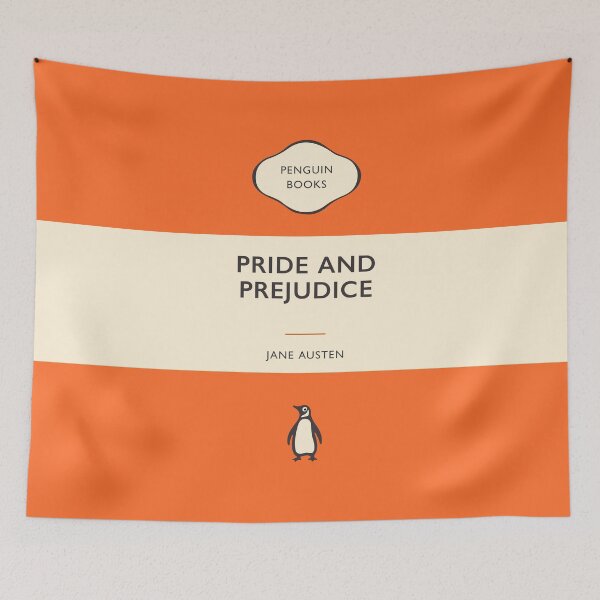 Item preview, Pride and Prejudice Jane Austen Penguin Book Cover designed and sold by iconikit.