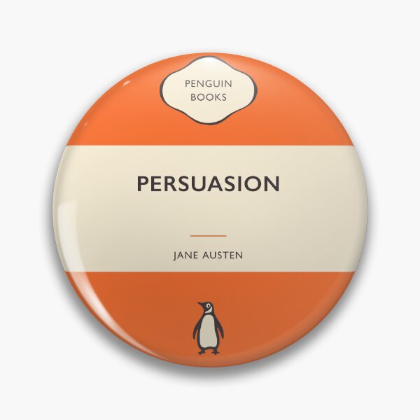 Item preview, Persuasion Jane Austen Penguin Book Cover designed and sold by iconikit.