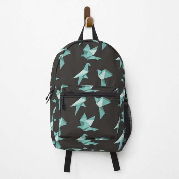Item preview, Tranquil Mint Green Origami Birds - Minimalist Geometric Art. designed and sold by SKETCHYANDGRAPHIC.