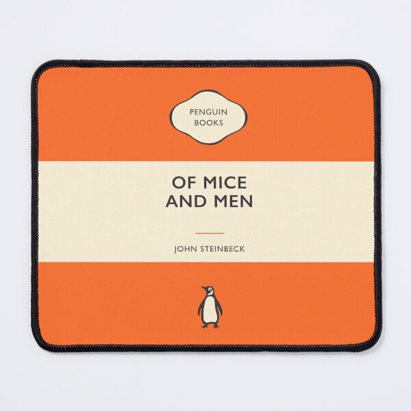 Item preview, Of Mice and Men John Steinbeck Penguin Book Cover designed and sold by iconikit.