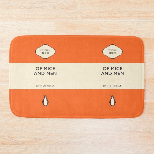 Item preview, Of Mice and Men John Steinbeck Penguin Book Cover designed and sold by iconikit.