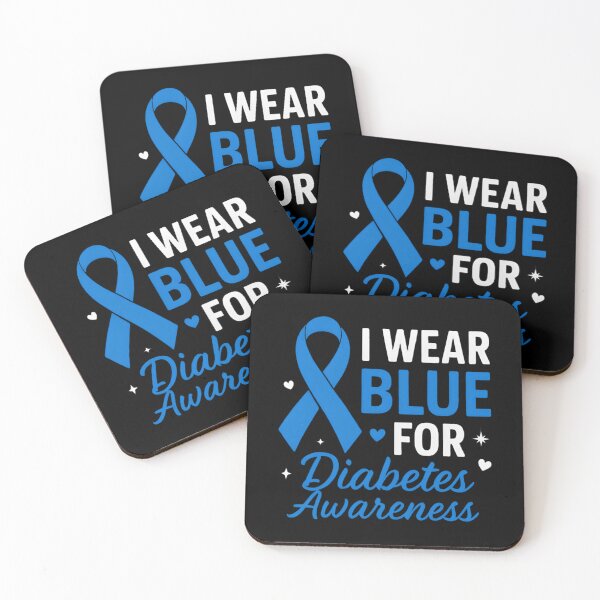 Item preview, I Wear Blue For Diabetes Awareness Support designed and sold by MatthewConer.
