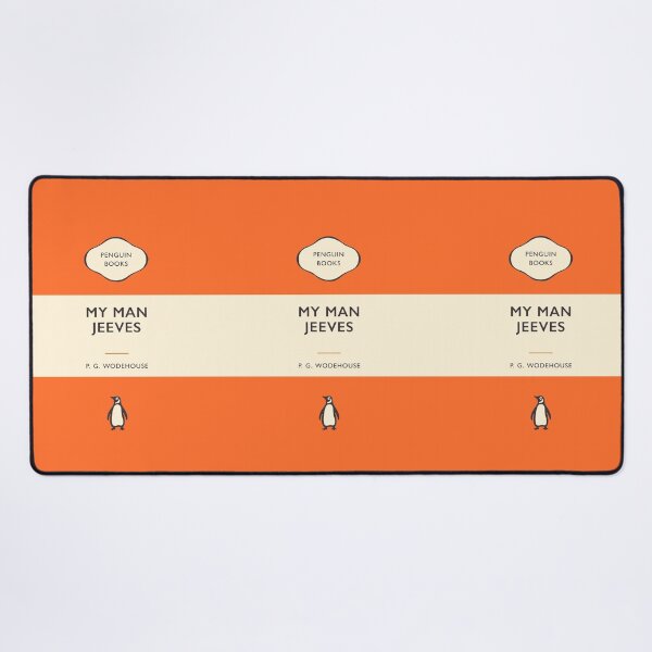 Item preview, My Man Jeeves P. G. Wodehouse Penguin Book Cover designed and sold by iconikit.