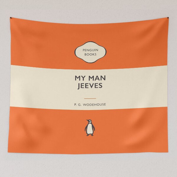 Item preview, My Man Jeeves P. G. Wodehouse Penguin Book Cover designed and sold by iconikit.