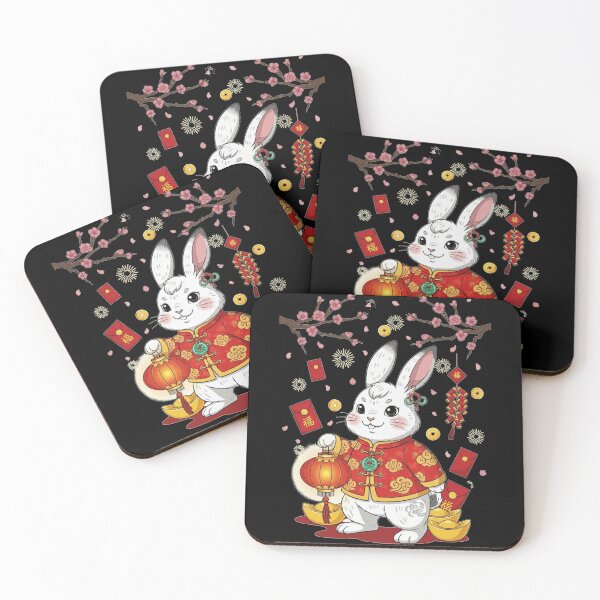 Item preview, Fortune Rabbit Lantern Celebration designed and sold by ZodiacWonders.