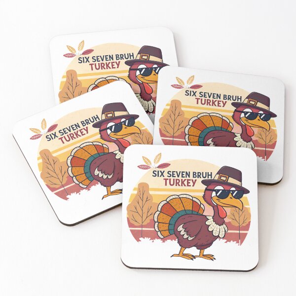 Item preview, Cool Retro Six Seven Bruh Turkey designed and sold by DariaOltes.