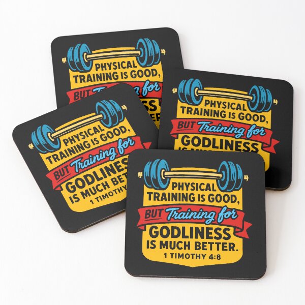 Item preview, 1 Timothy 4:8 Training For Godliness Is Much Better designed and sold by plushism.