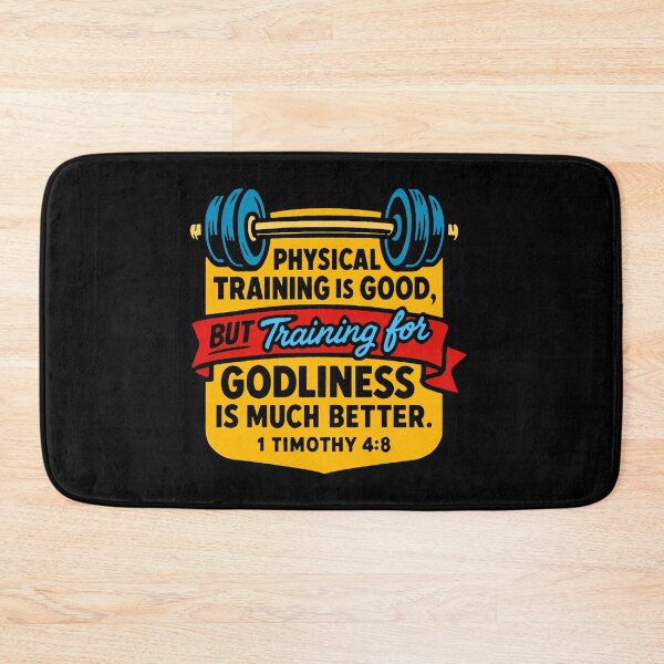 Item preview, 1 Timothy 4:8 Training For Godliness Is Much Better designed and sold by plushism.