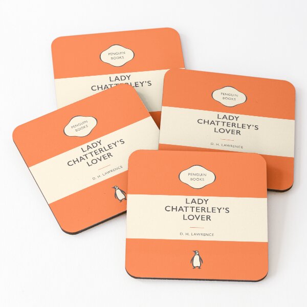 Item preview, Lady Chatterley’s Lover D. H. Lawrence Penguin Book Cover designed and sold by iconikit.