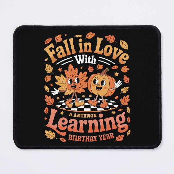 Item preview, Fall In Love With Learning Autumn Pumpkin Teacher 6-Photoroom designed and sold by HuValverdeArt.