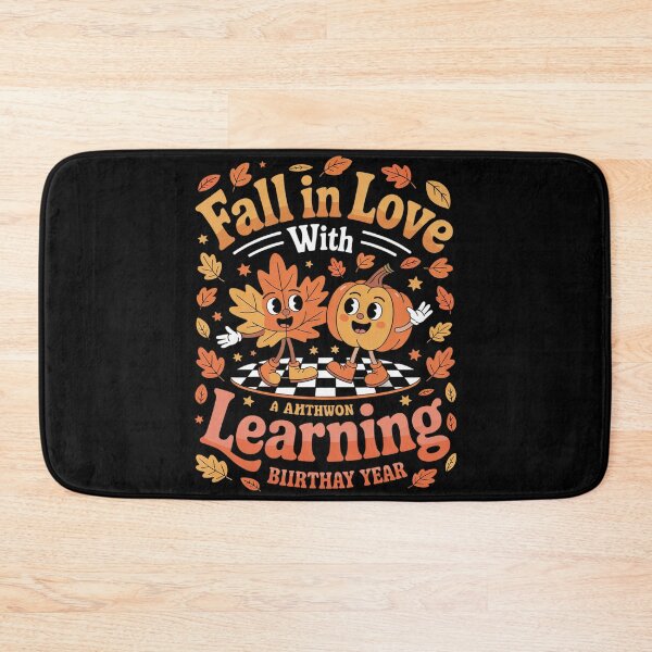 Item preview, Fall In Love With Learning Autumn Pumpkin Teacher 6-Photoroom  designed and sold by HuValverdeArt.