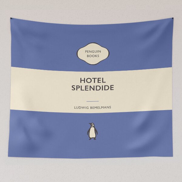 Item preview, Hotel Splendide Ludwig Bemelmans Penguin Book Cover designed and sold by iconikit.
