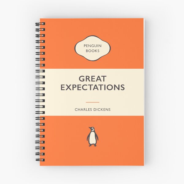 Item preview, Great Expectations Charles Dickens Penguin Book Cover designed and sold by iconikit.