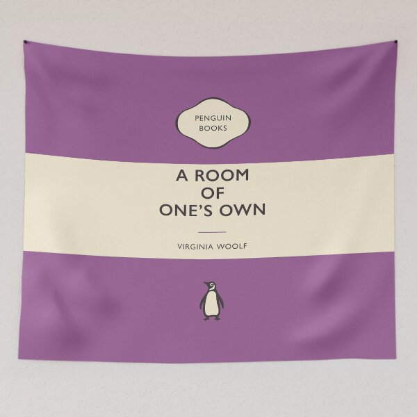 Item preview, A Room of One’s Own Virginia Woolf Penguin Book Cover designed and sold by iconikit.