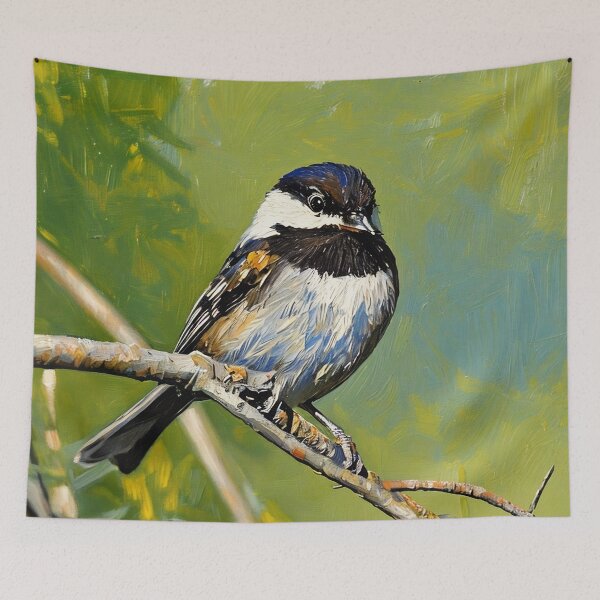 Item preview, Chickadee on Branch designed and sold by tomorrowsart.