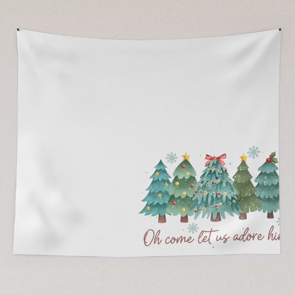 Item preview, vintage merry come o us him adore let retro classic funny christmas designed and sold by MelissaroBoxley.
