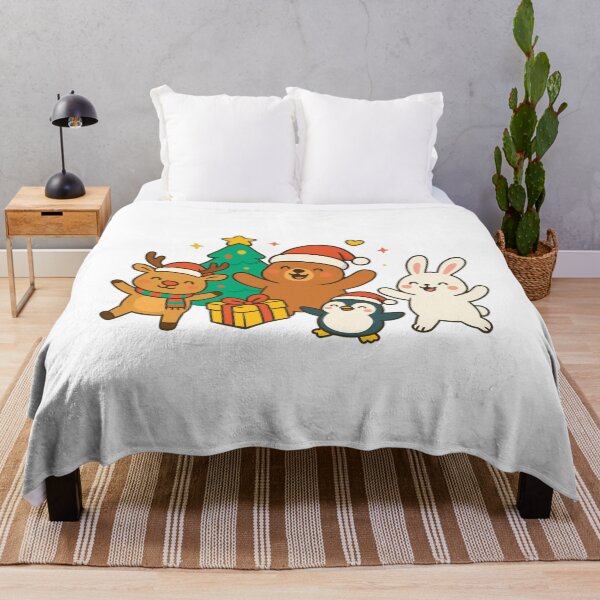 Item preview, Cute Christmas Animals Celebration Design designed and sold by B-M-Store.