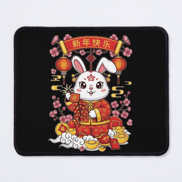 Item preview, Cute Lunar New Year Rabbit designed and sold by ZodiacWonders.